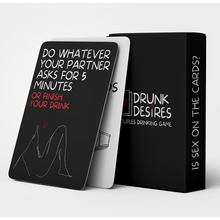 Load image into Gallery viewer, Drunk Desires Couples Drinking Card Game