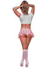 Load image into Gallery viewer, Campus Crush Pink Plaid Large (cheap Thrills)