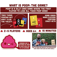 Load image into Gallery viewer, New Poop Card Games