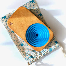 Load image into Gallery viewer, Bitti Gitti Blue Wooden Sound System