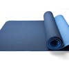 Load image into Gallery viewer, Eco Friendly Reversible Color Yoga Mat with Carrying Strap