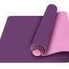 Load image into Gallery viewer, Eco Friendly Reversible Color Yoga Mat with Carrying Strap