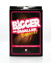Load image into Gallery viewer, Play Wiv Me Bigger Or Smaller Boobs Card Game

