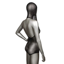 Load image into Gallery viewer, Radiance Plus Size Hooded Deep V Body Suit
