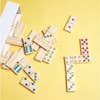 Wooden Dominoes for Kids | Math Color Dots - 28 pcs Set