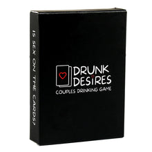 Load image into Gallery viewer, Drunk Desires Couples Drinking Card Game
